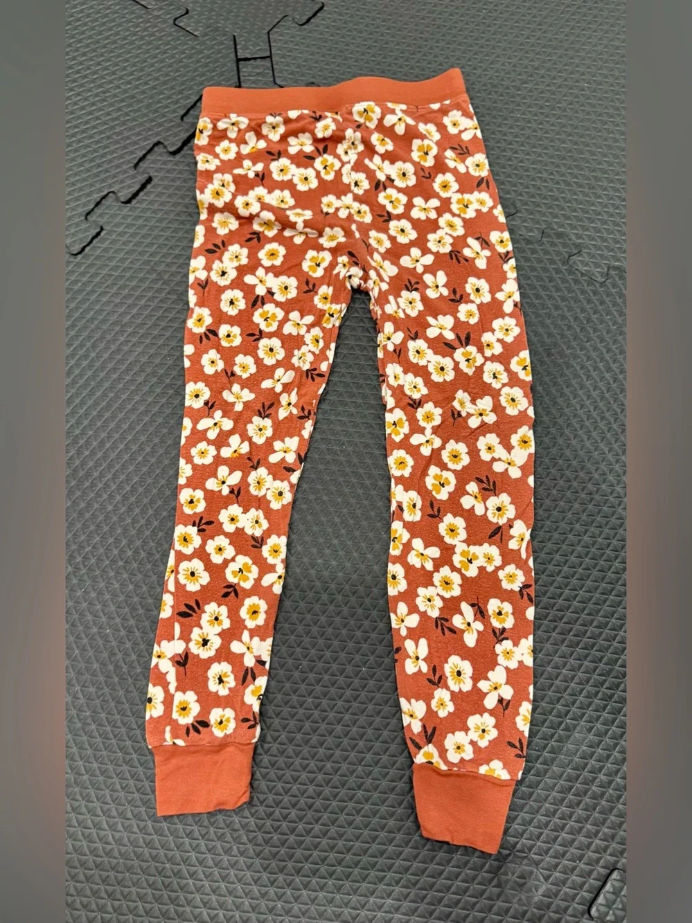 Little Sleepies Rust Floral 2 piece sleep set and Black 2 piece sleep set